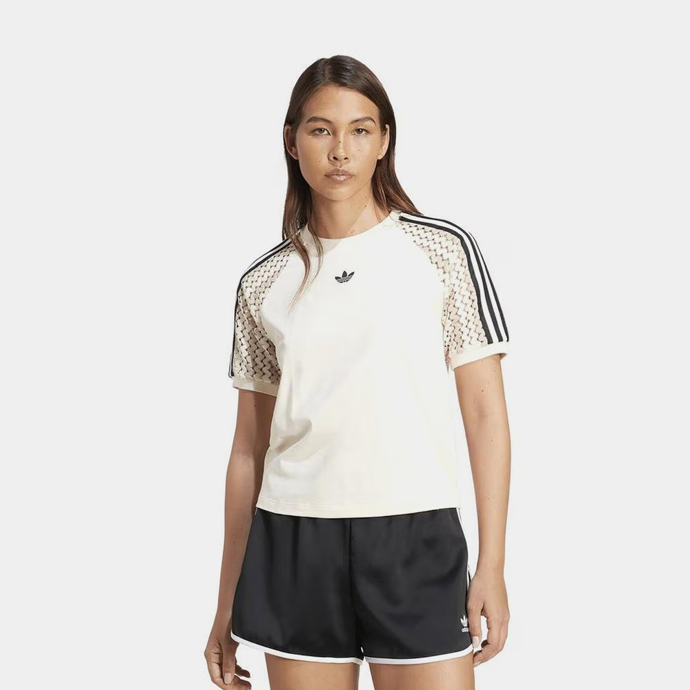 Футболка жіноча adidas Summer Glow Cali 3-Stripes