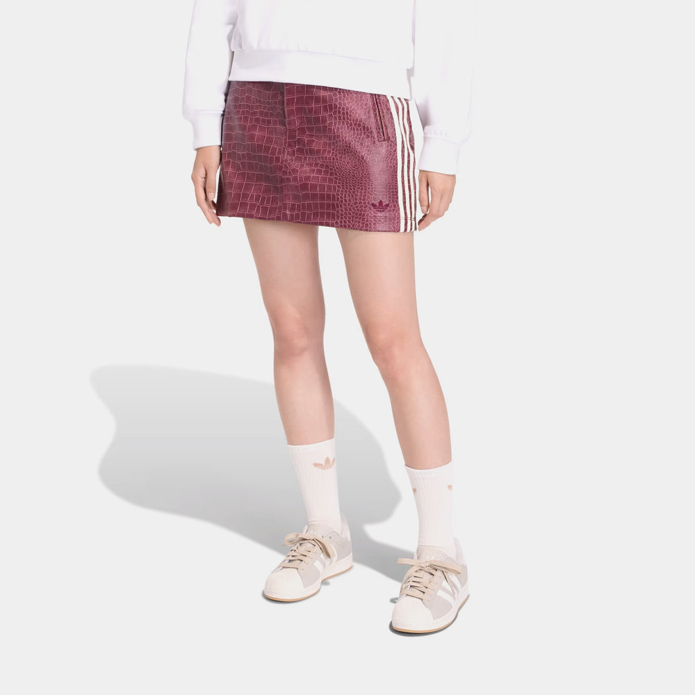 Спідниця жіноча adidas Pleather Snakeskin Mini
