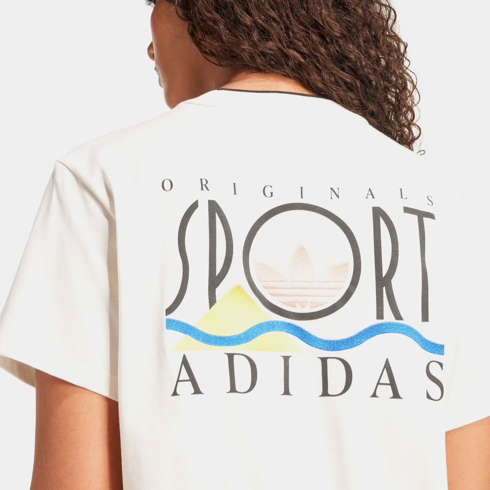 Футболка жіноча adidas Graphic Sports 3-Stripes