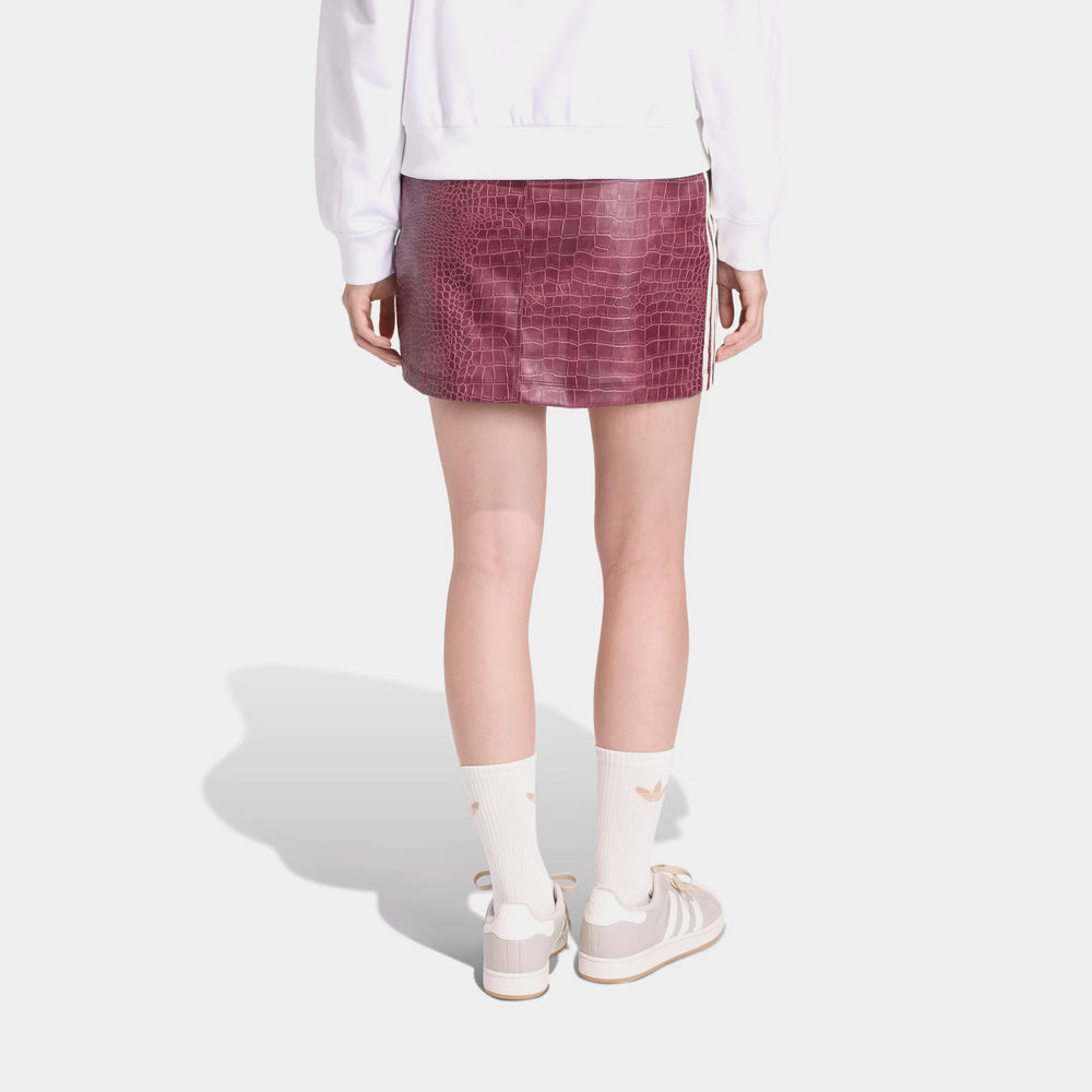 Спідниця жіноча adidas Pleather Snakeskin Mini