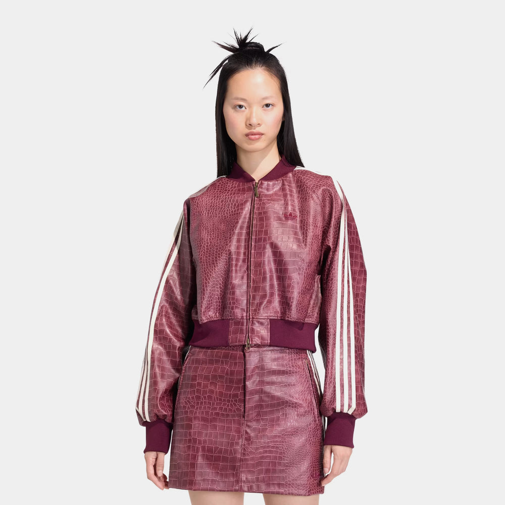 Куртка жіноча adidas Pleather Snakeskin
