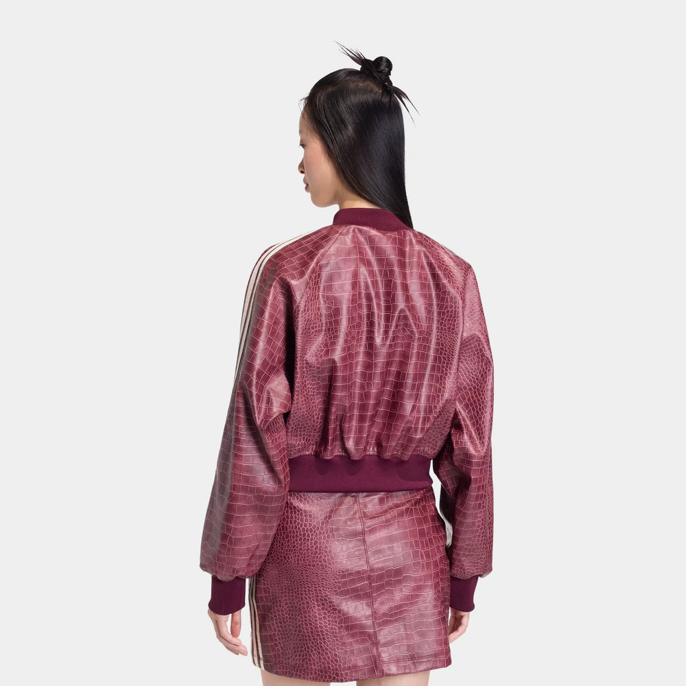 Куртка жіноча adidas Pleather Snakeskin