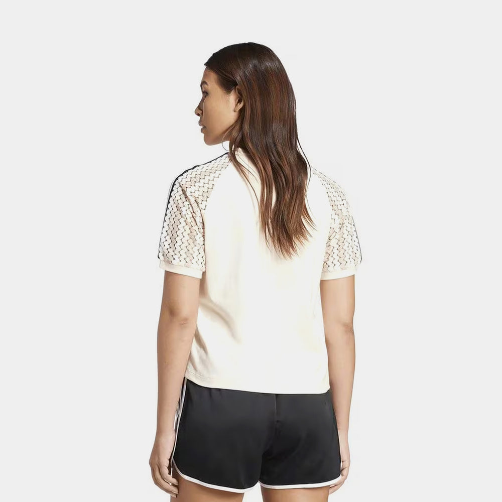 Футболка жіноча adidas Summer Glow Cali 3-Stripes