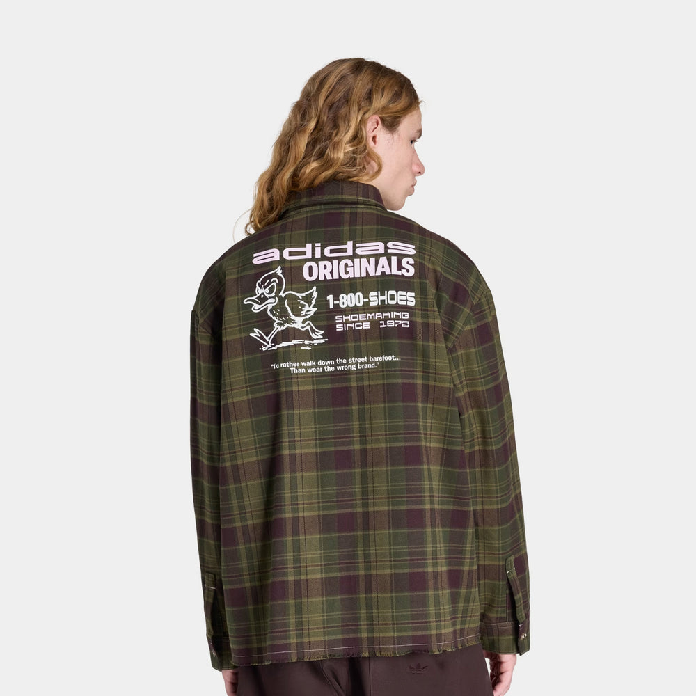 Сорочка чоловіча adidas Originals Flannel Graphic Work