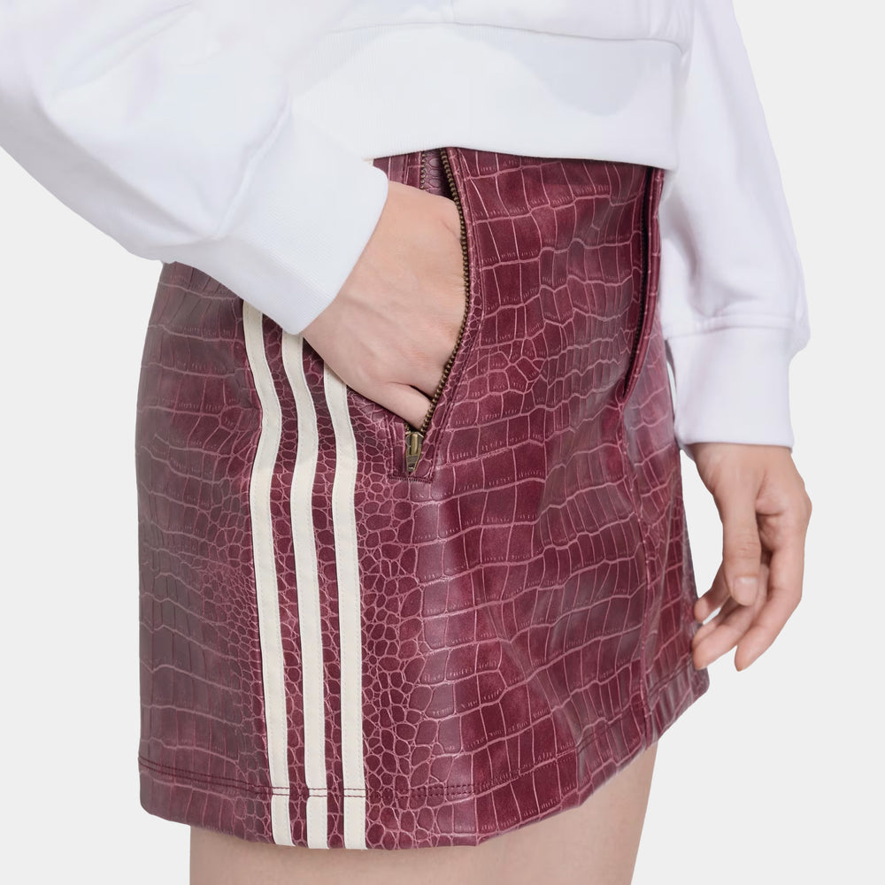Спідниця жіноча adidas Pleather Snakeskin Mini