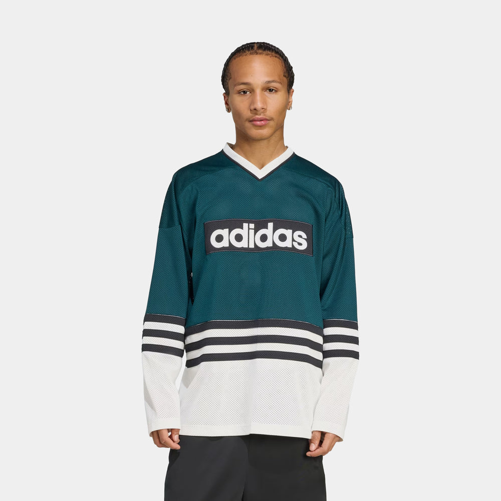 Лонгслів чоловічий adidas 3 Stripes Hockey