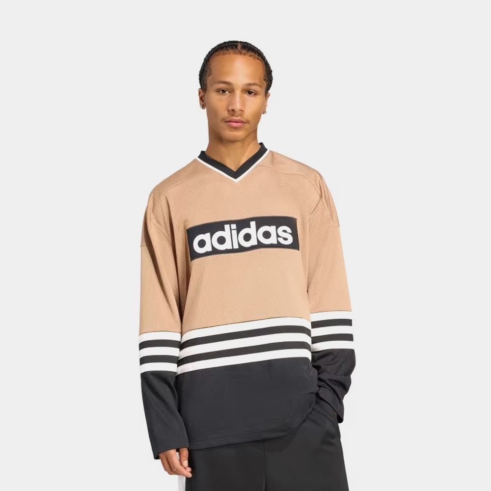 Лонгслів чоловічий adidas 3 Stripes Hockey