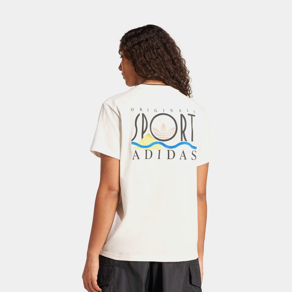 Футболка жіноча adidas Graphic Sports 3-Stripes