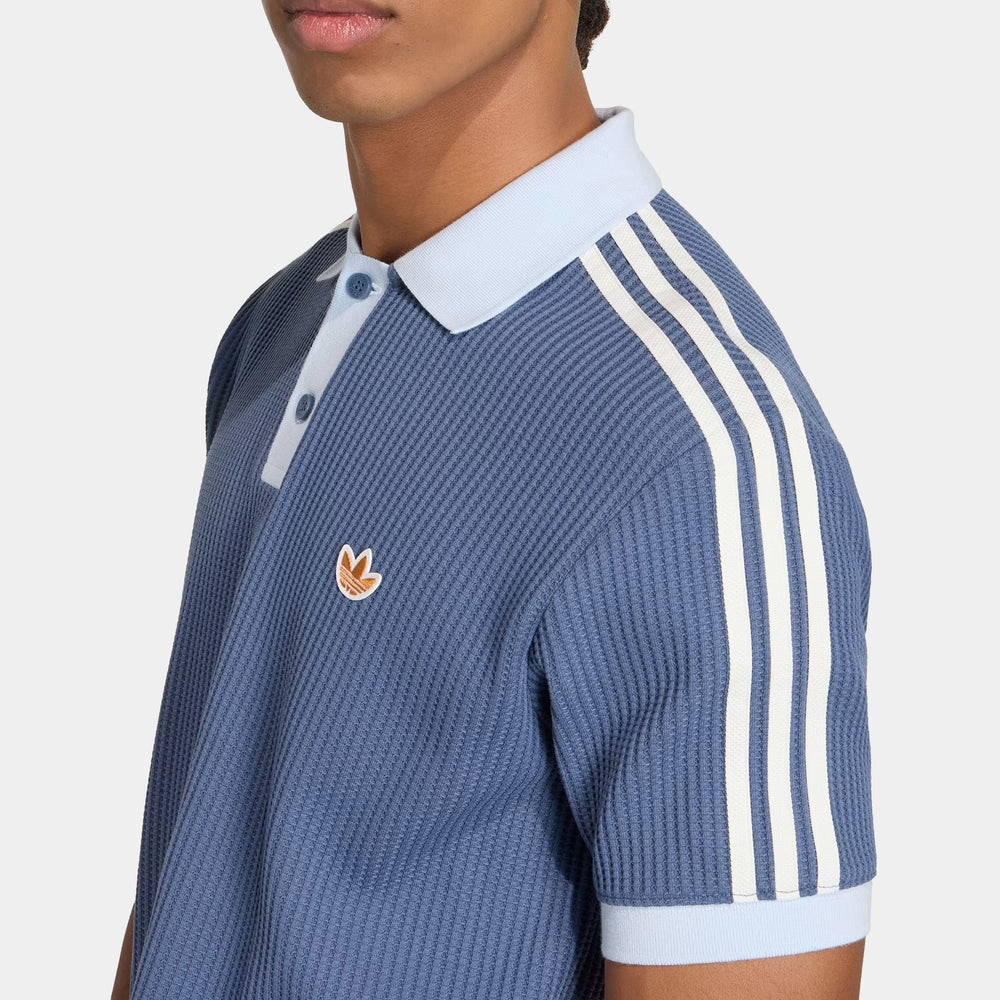 Поло чоловіче adidas Originals Summer Glow Waffle Knit