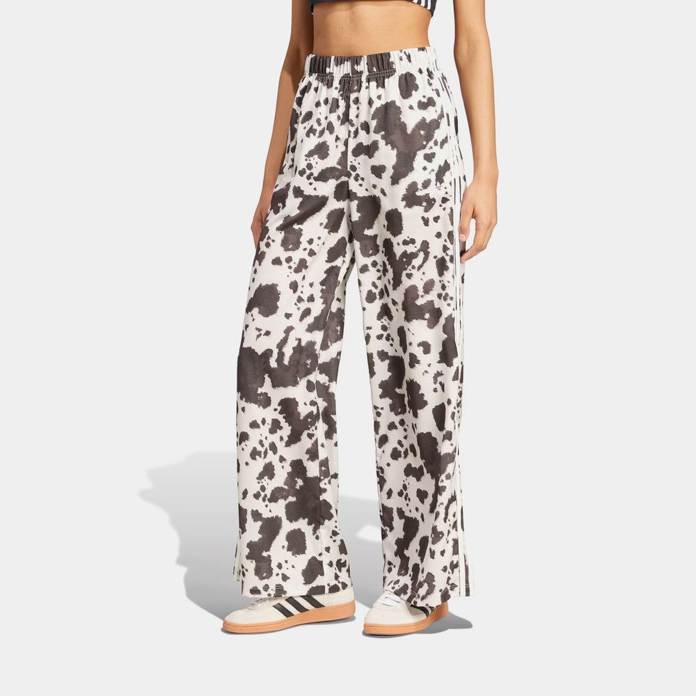 Штани жіночі adidas Satin Wide Leg Cow Print