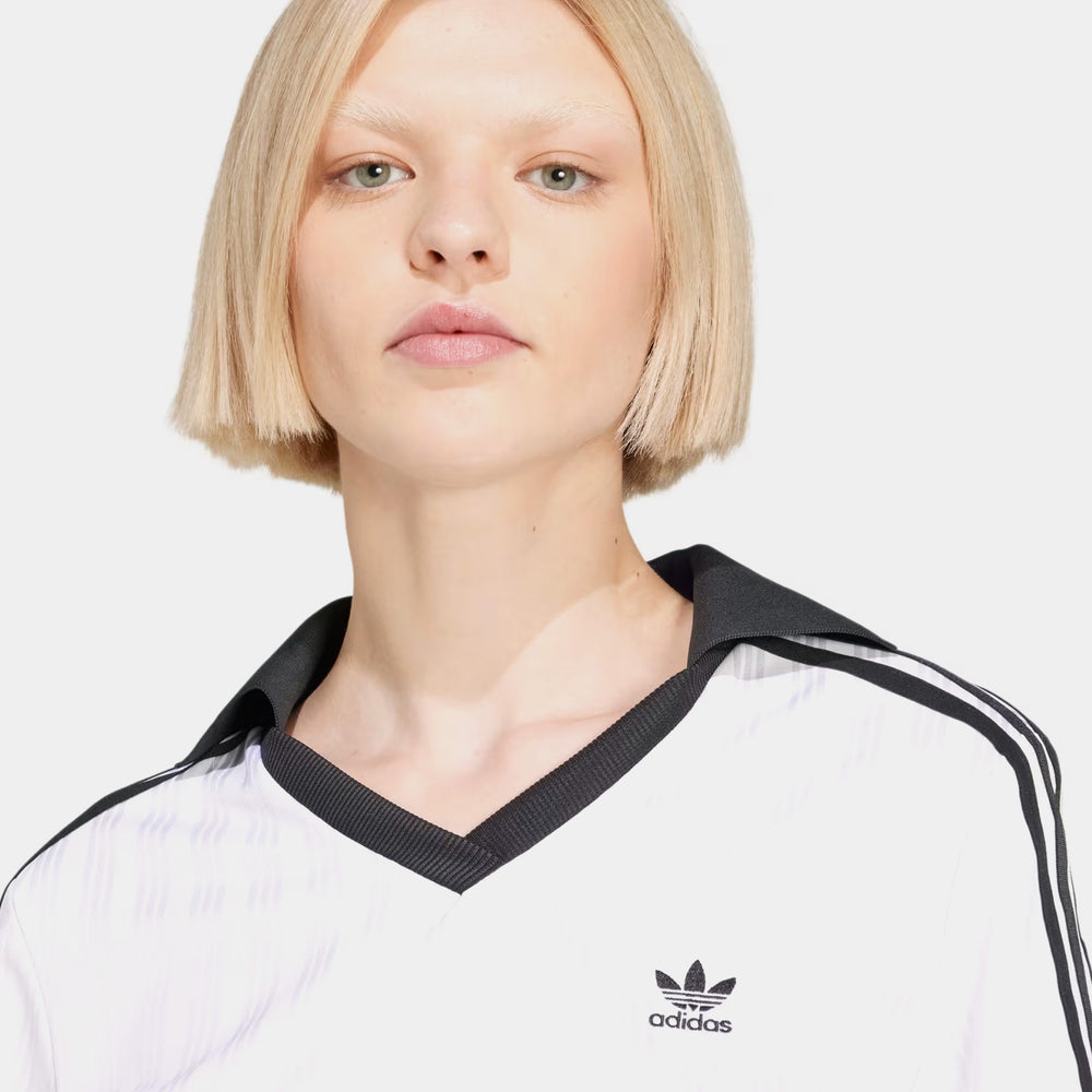 Поло жіноче adidas Adicolor Jacquard Crop