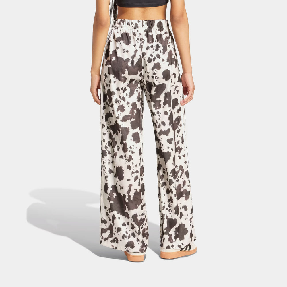 Штани жіночі adidas Satin Wide Leg Cow Print