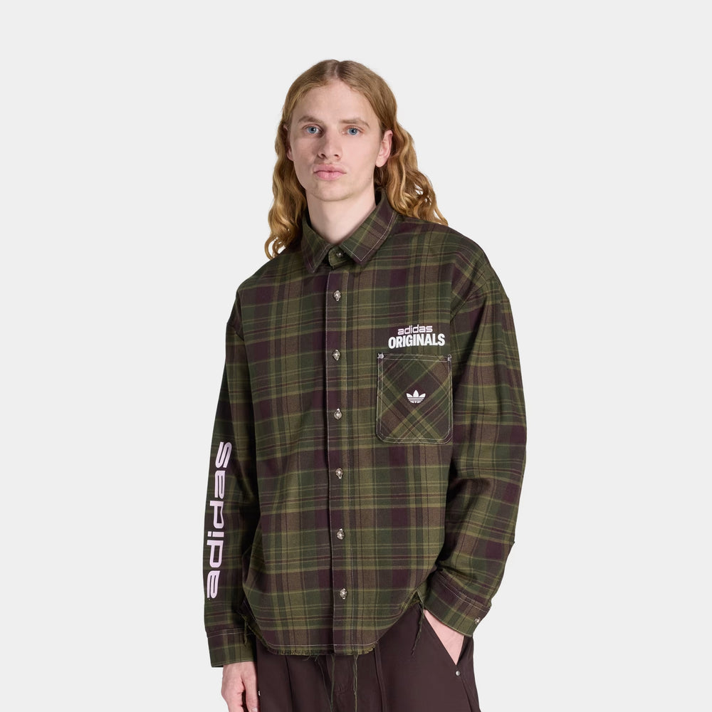 Сорочка чоловіча adidas Originals Flannel Graphic Work