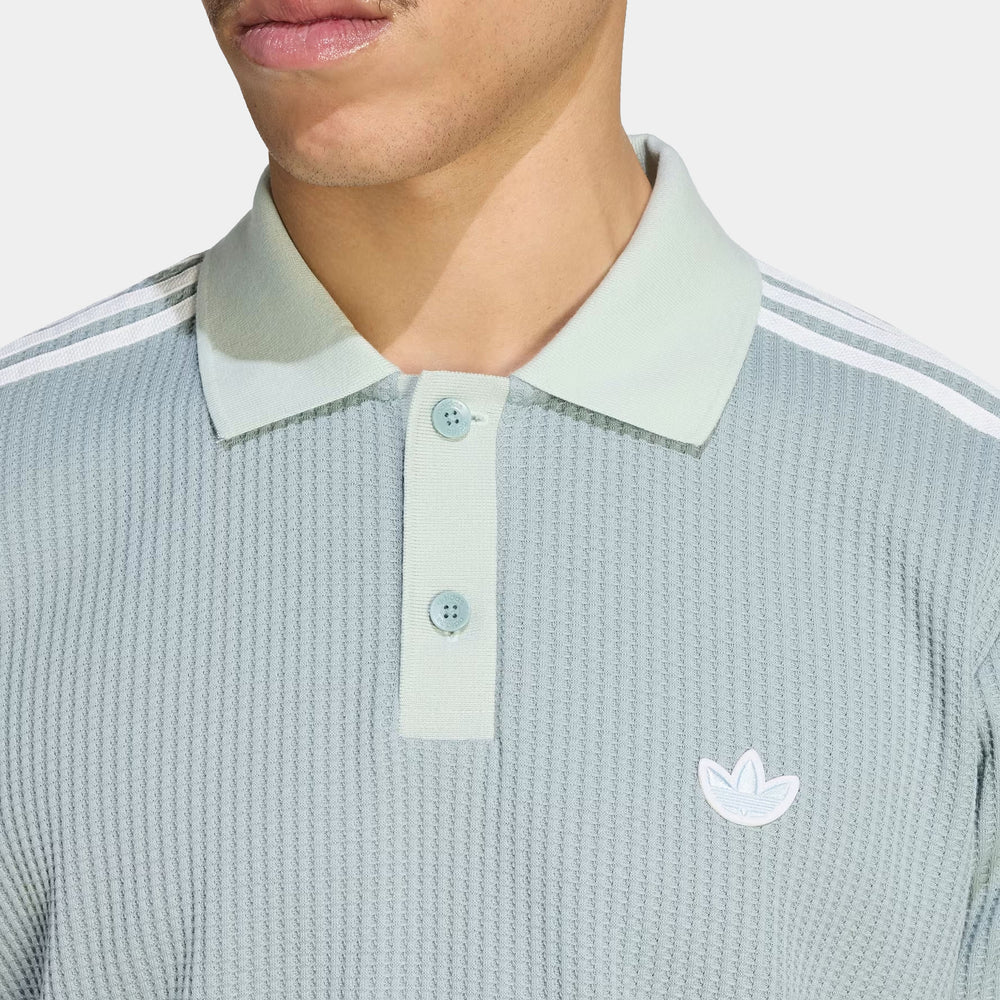 Поло чоловіче adidas Originals Summer Glow Waffle Knit