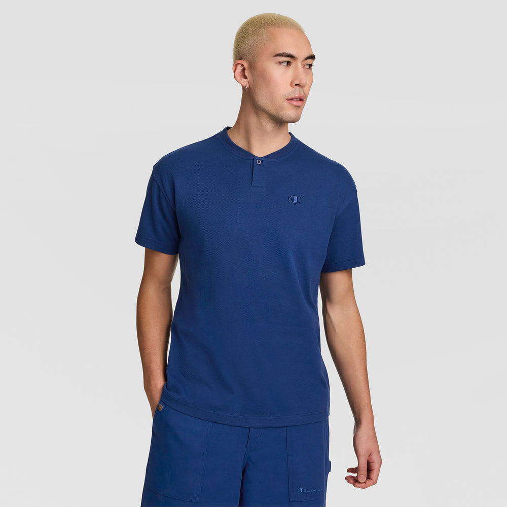 Футболка чоловіча Champion Textured Henley