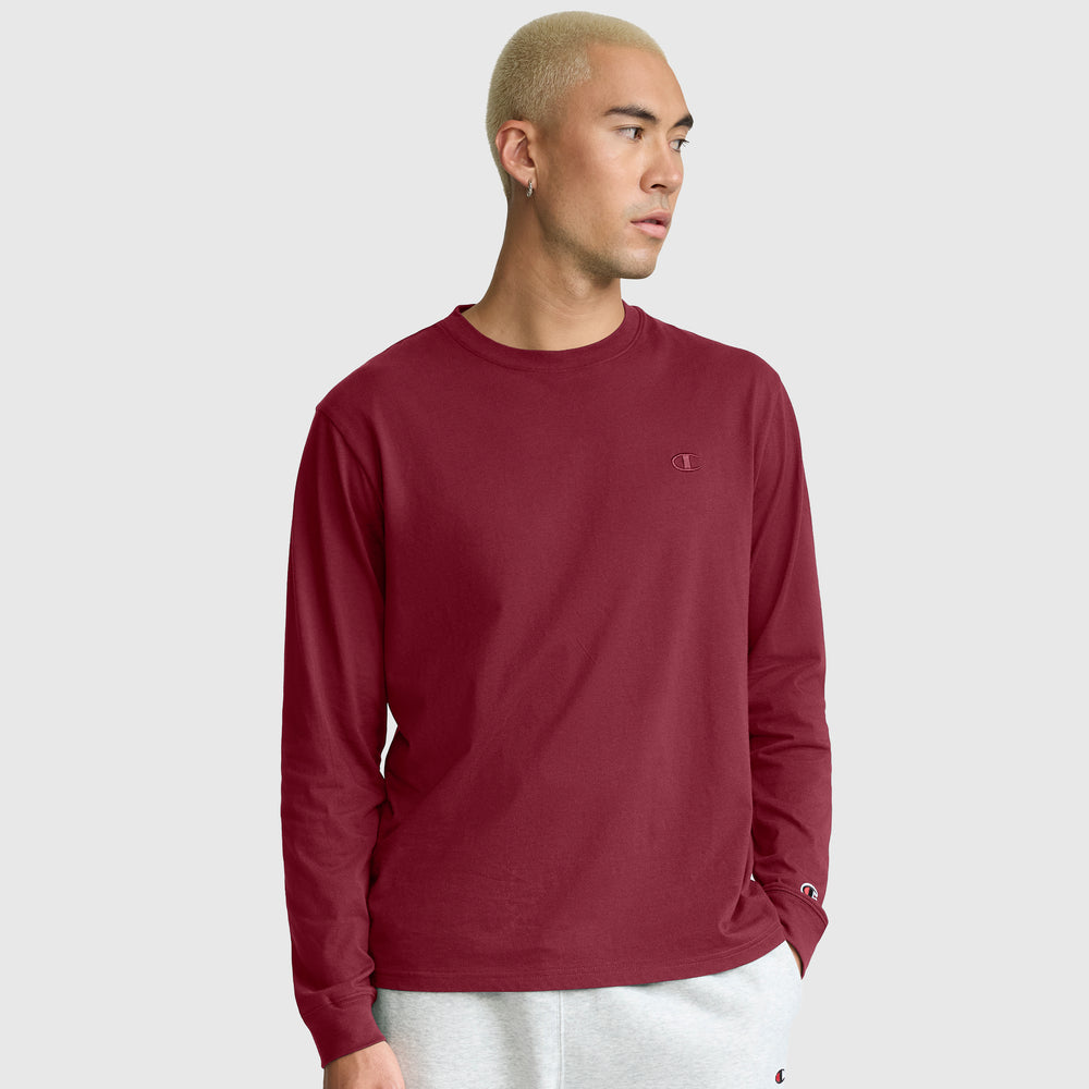 Лонгслів чоловічий Champion Classic Embroidered C