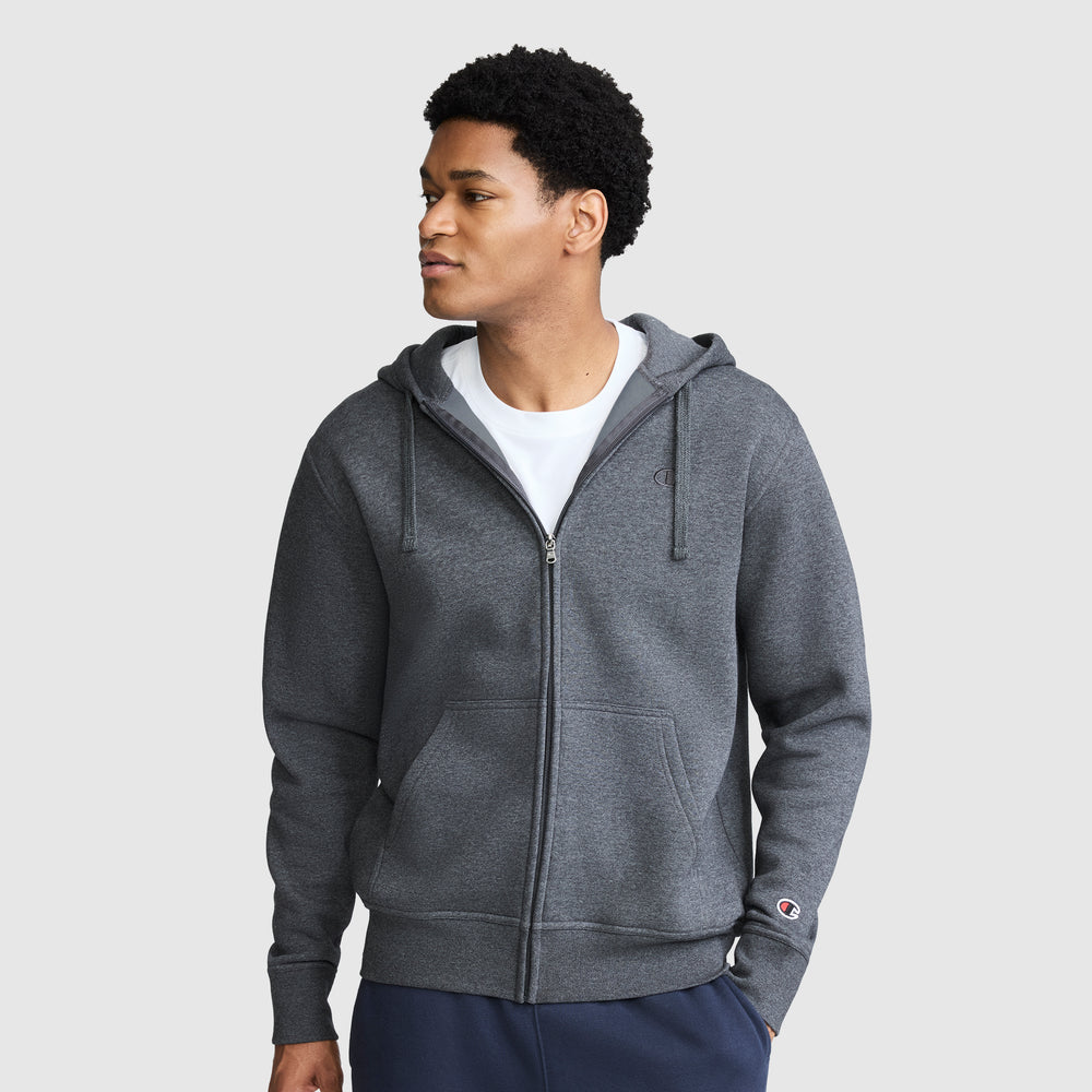 Худі чоловіче Champion Powerblend Full-Zip