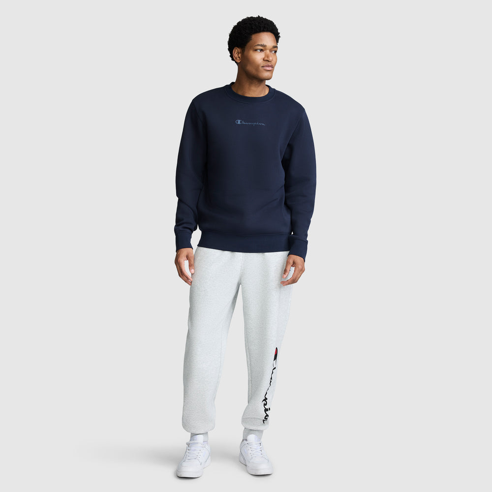 Світшот чоловічий Champion Powerblend Crewneck Tonal Script