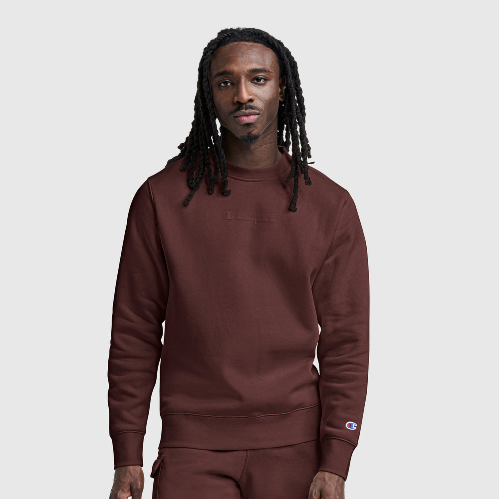 Світшот чоловічий Champion Powerblend Crewneck Tonal Script
