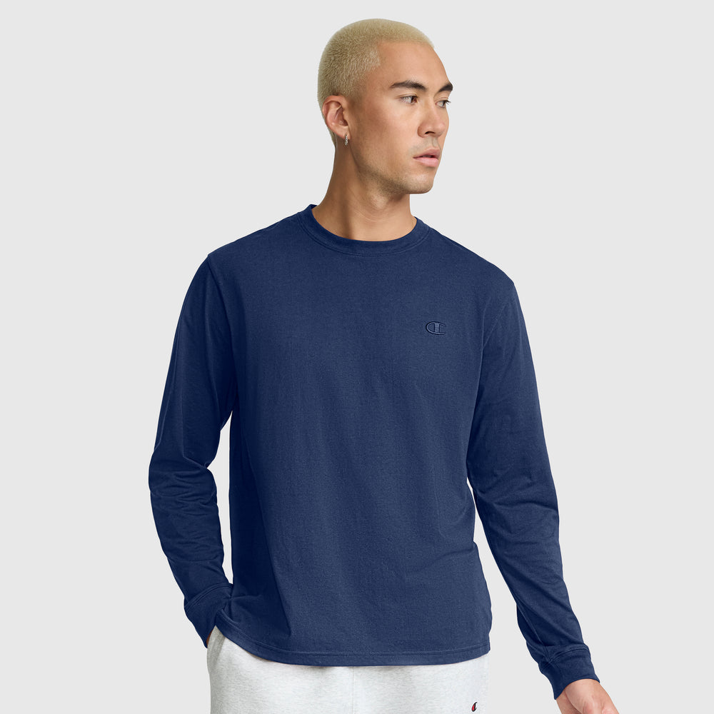 Лонгслів чоловічий Champion Classic Embroidered C