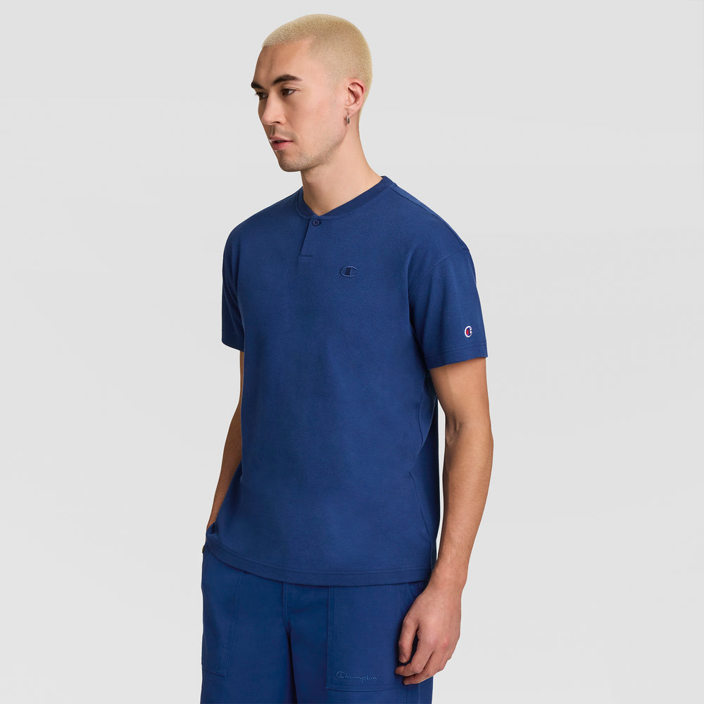 Футболка чоловіча Champion Textured Henley
