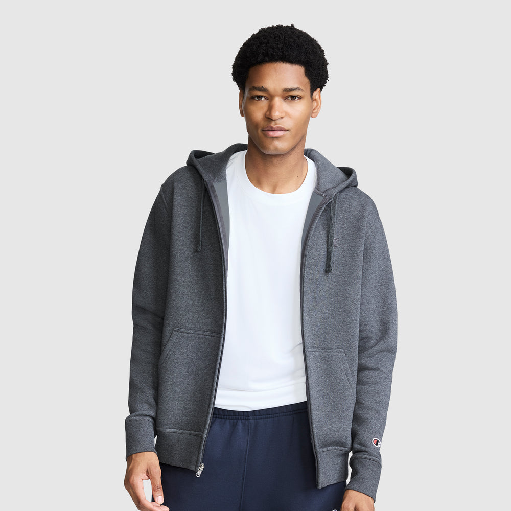 Худі чоловіче Champion Powerblend Full-Zip