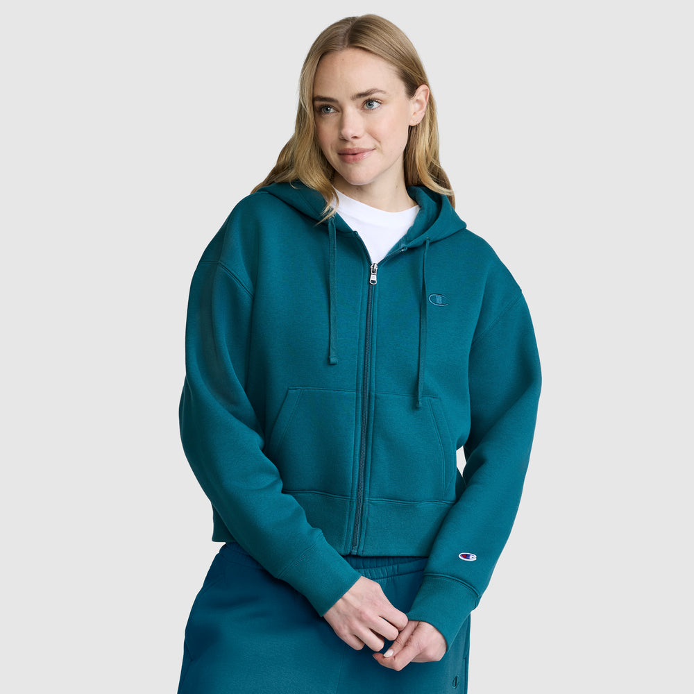 Худі жіноче Champion Cropped Zip-Up