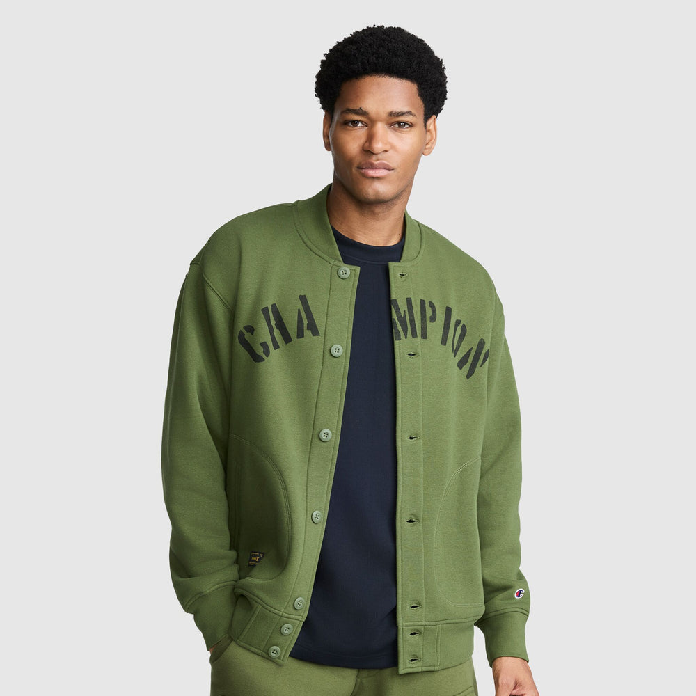Куртка чоловіча Champion Fleece Baseball