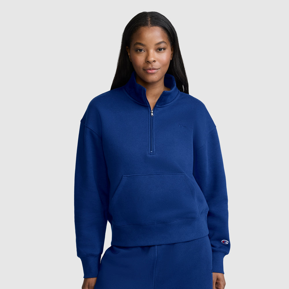 Світшот жіночий Champion Fleece Mockneck Quarter-Zip