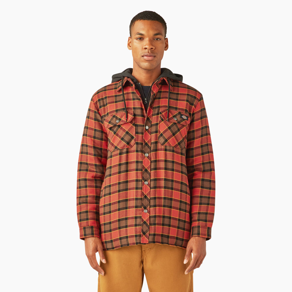 Куртка чоловіча Dickies Water Repellent Flannel Hooded