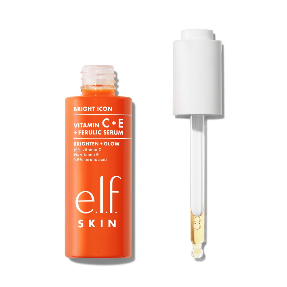 Сироватка e.l.f. Cosmetics Bright Icon Vitamin C + E + Ferulic Serum