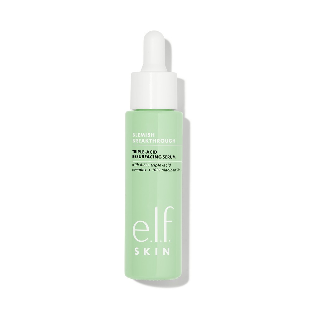 Сироватка e.l.f. Cosmetics Blemish Breakthrough Triple-Acid Resurfacing Serum