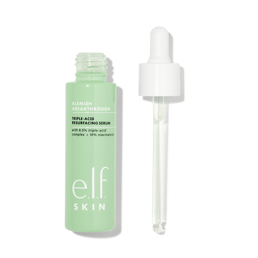 Сироватка e.l.f. Cosmetics Blemish Breakthrough Triple-Acid Resurfacing Serum