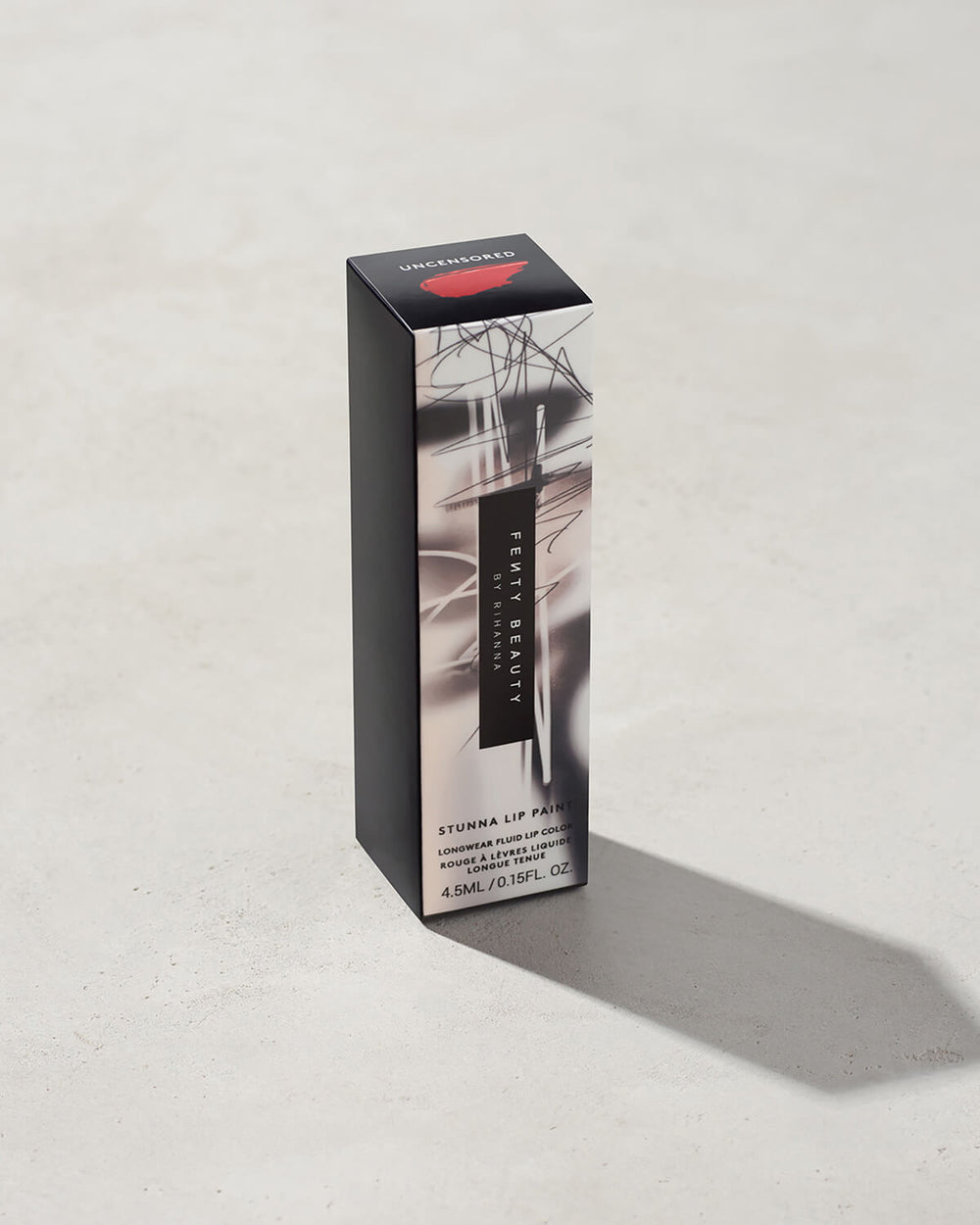 Рідка помада Fenty Beauty Stunna Lip Paint Longwear Fluid Lip Color, відтінок Uncensored
