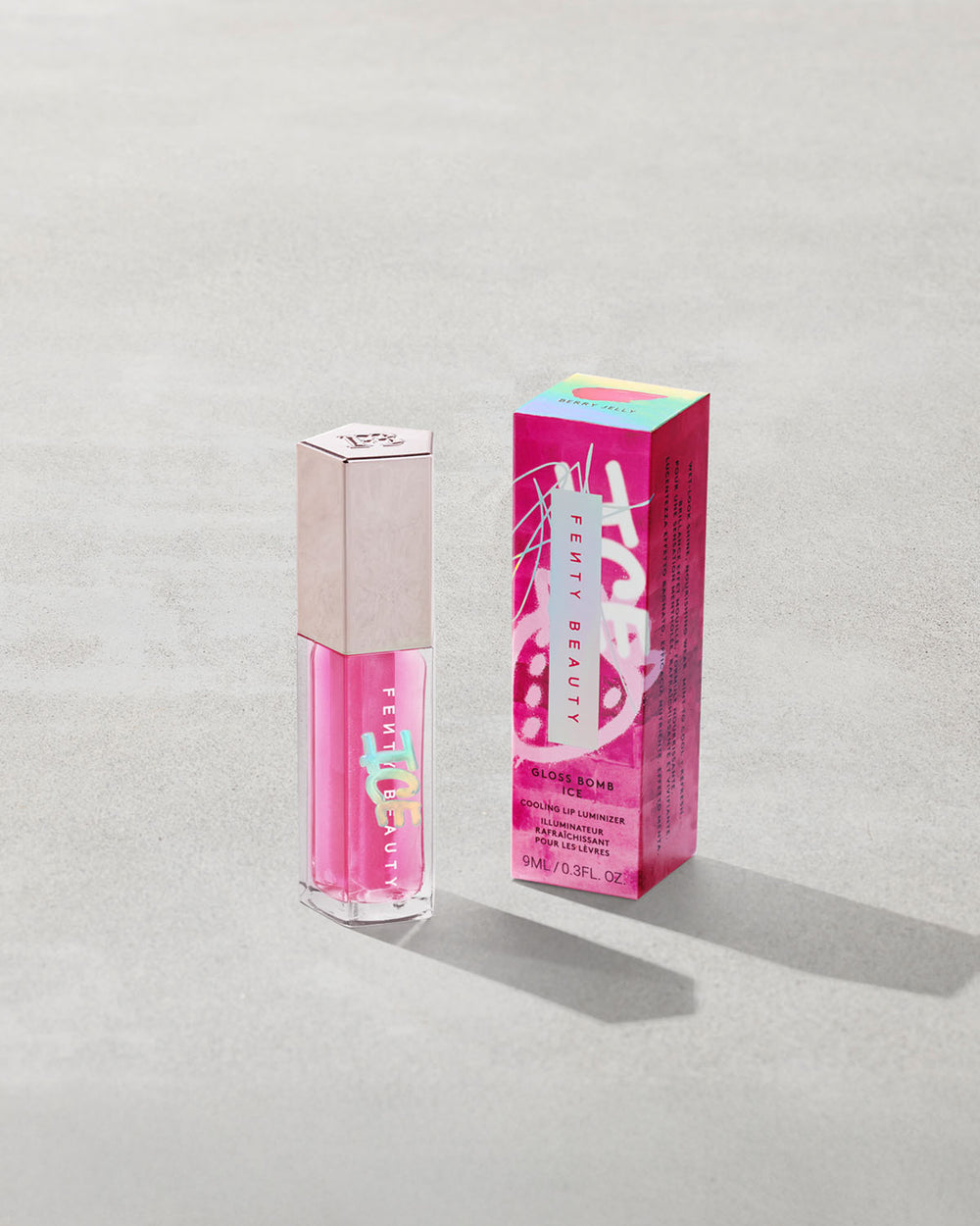 Блиск для губ Fenty Beauty Gloss Bomb Ice Cooling Lip Luminizer, відтінок Berry Jelly