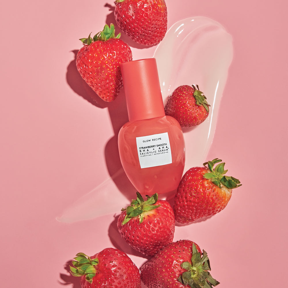 Сироватка Glow Recipe Strawberry Smooth BHA+AHA Salicylic Serum