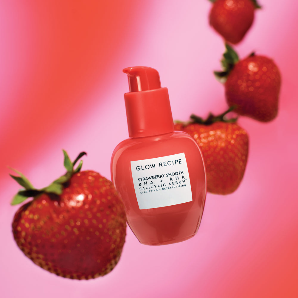 Сироватка Glow Recipe Strawberry Smooth BHA+AHA Salicylic Serum