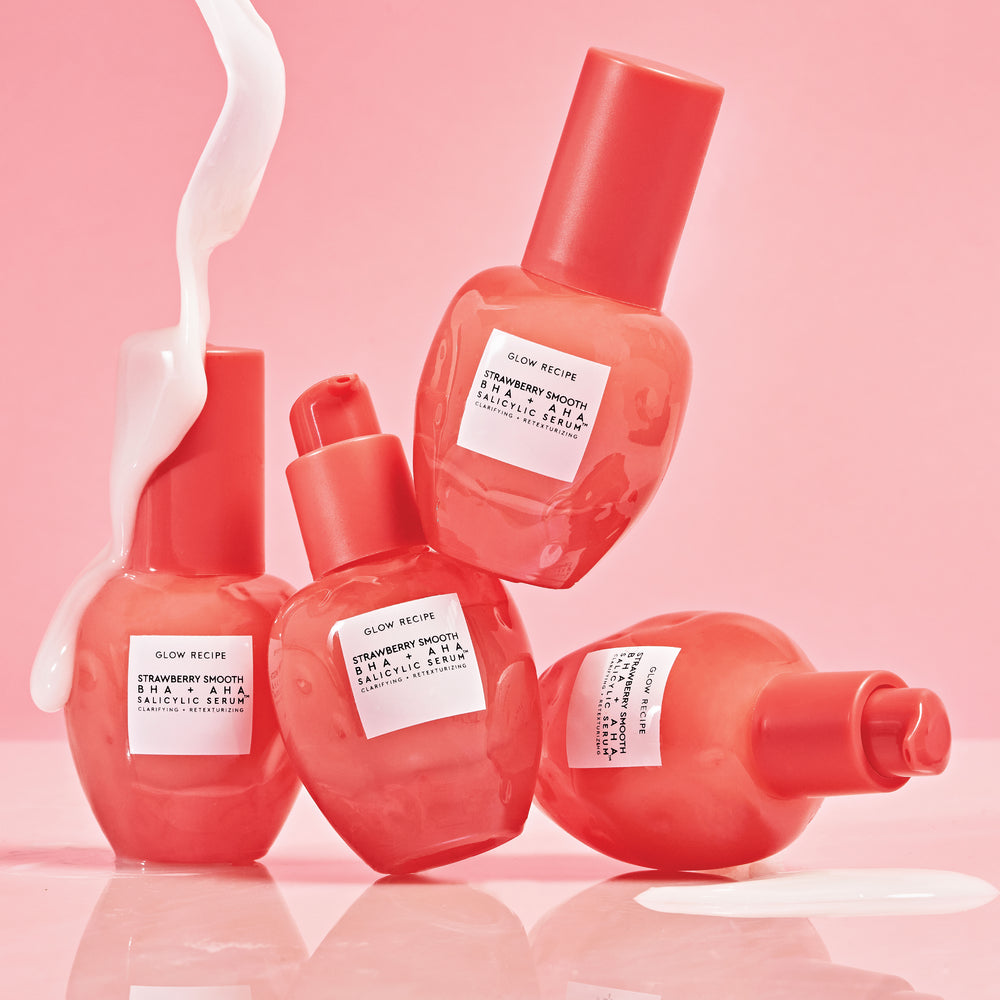Сироватка Glow Recipe Strawberry Smooth BHA+AHA Salicylic Serum