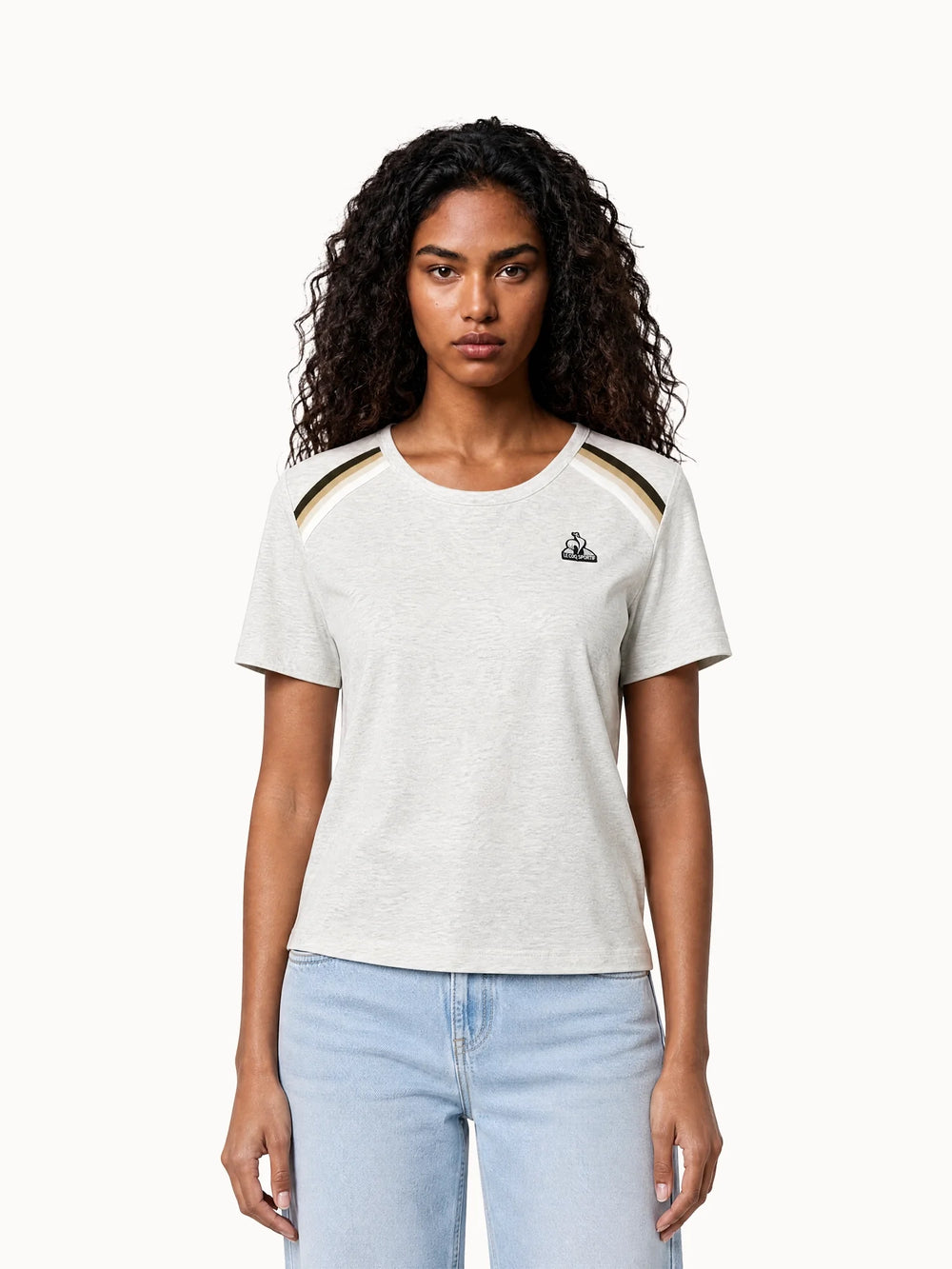 Футболка жіноча Le Coq Sportif Heritage Stripe