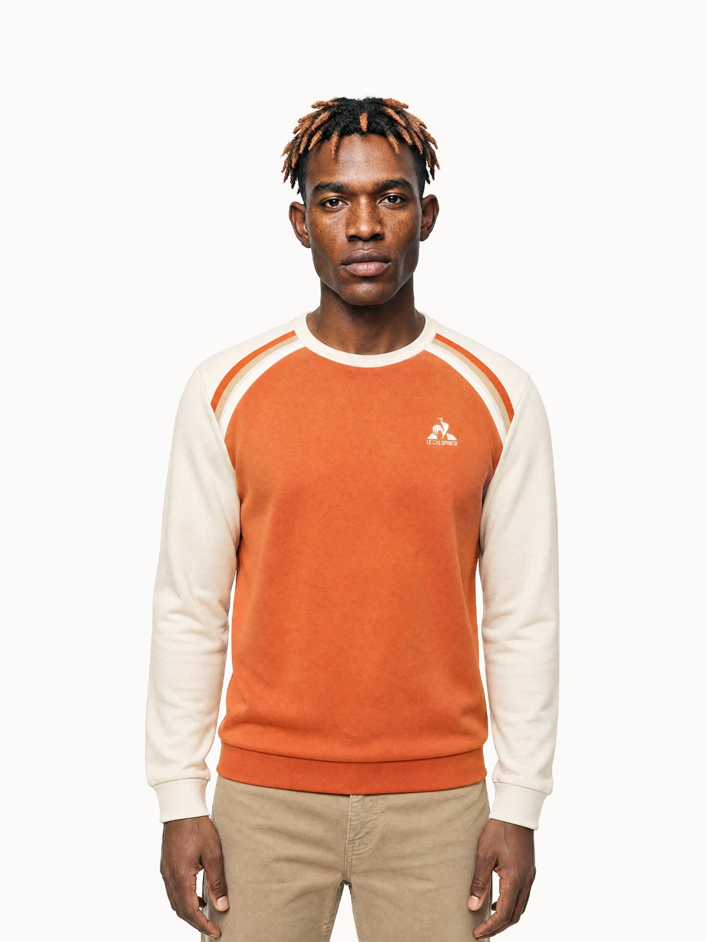 Світшот чоловічий Le Coq Sportif Heritage Stripe