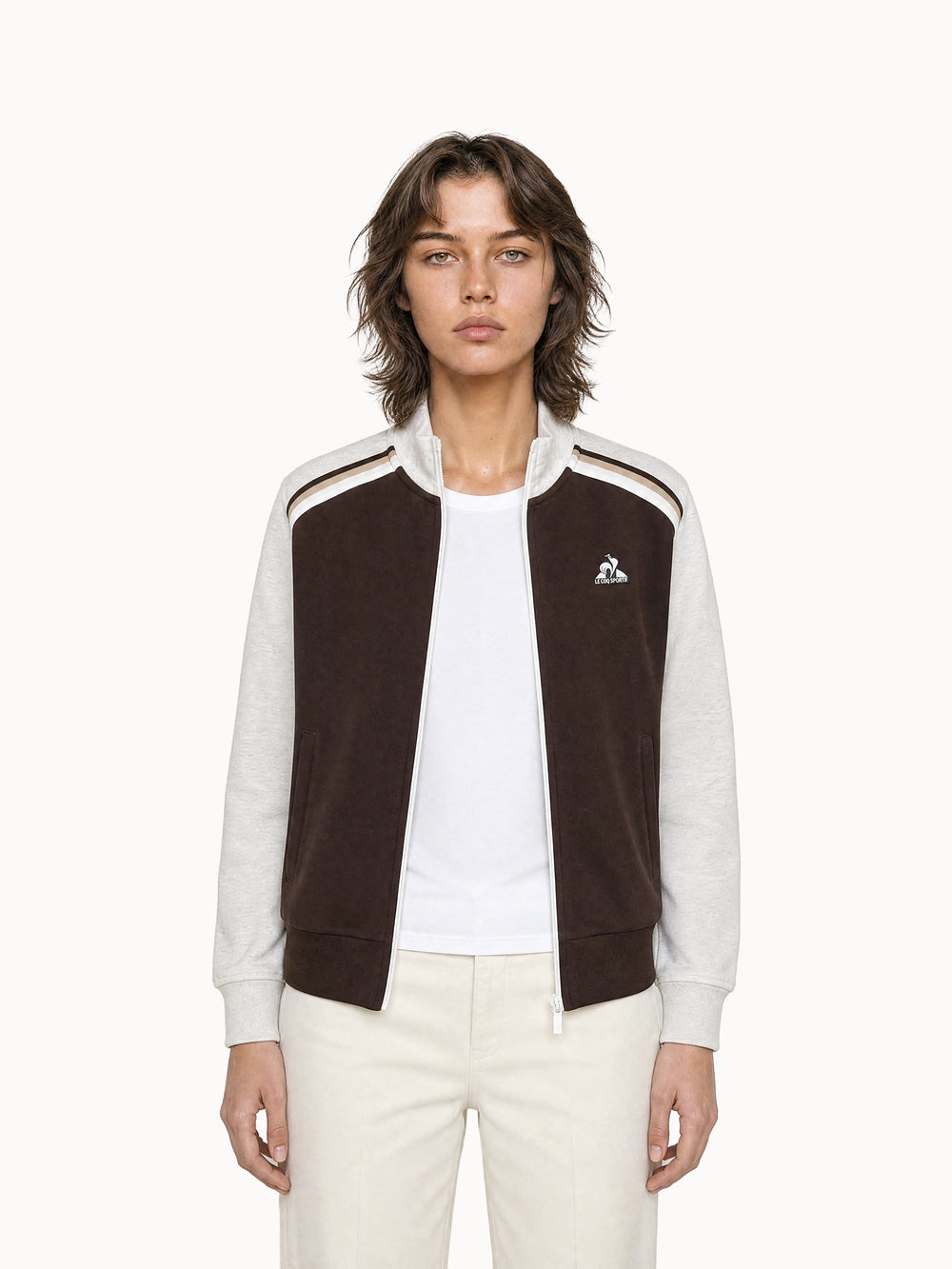Світшот жіночий Le Coq Sportif Heritage Colorblock