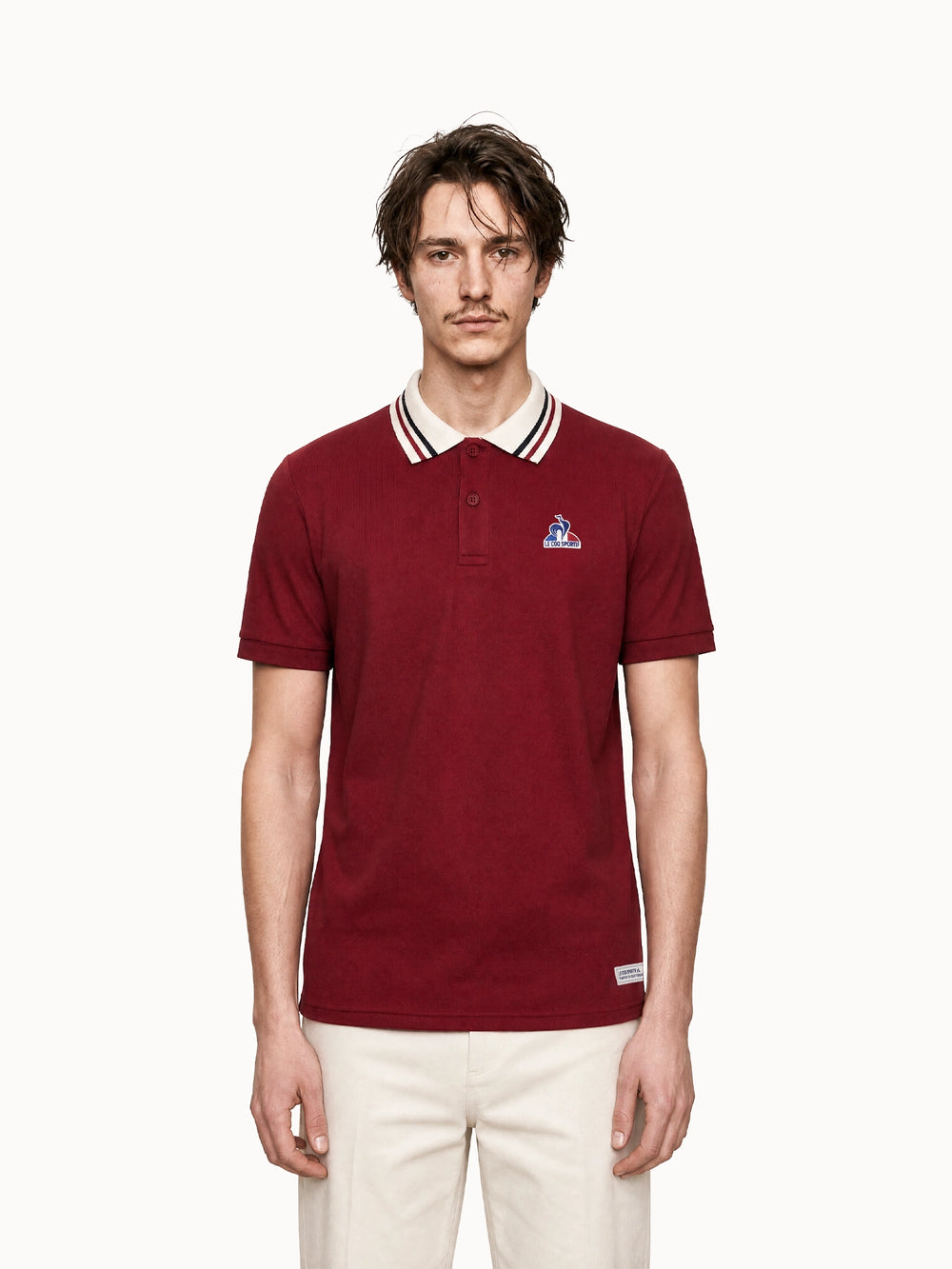 Поло чоловіче Le Coq Sportif Tricolore