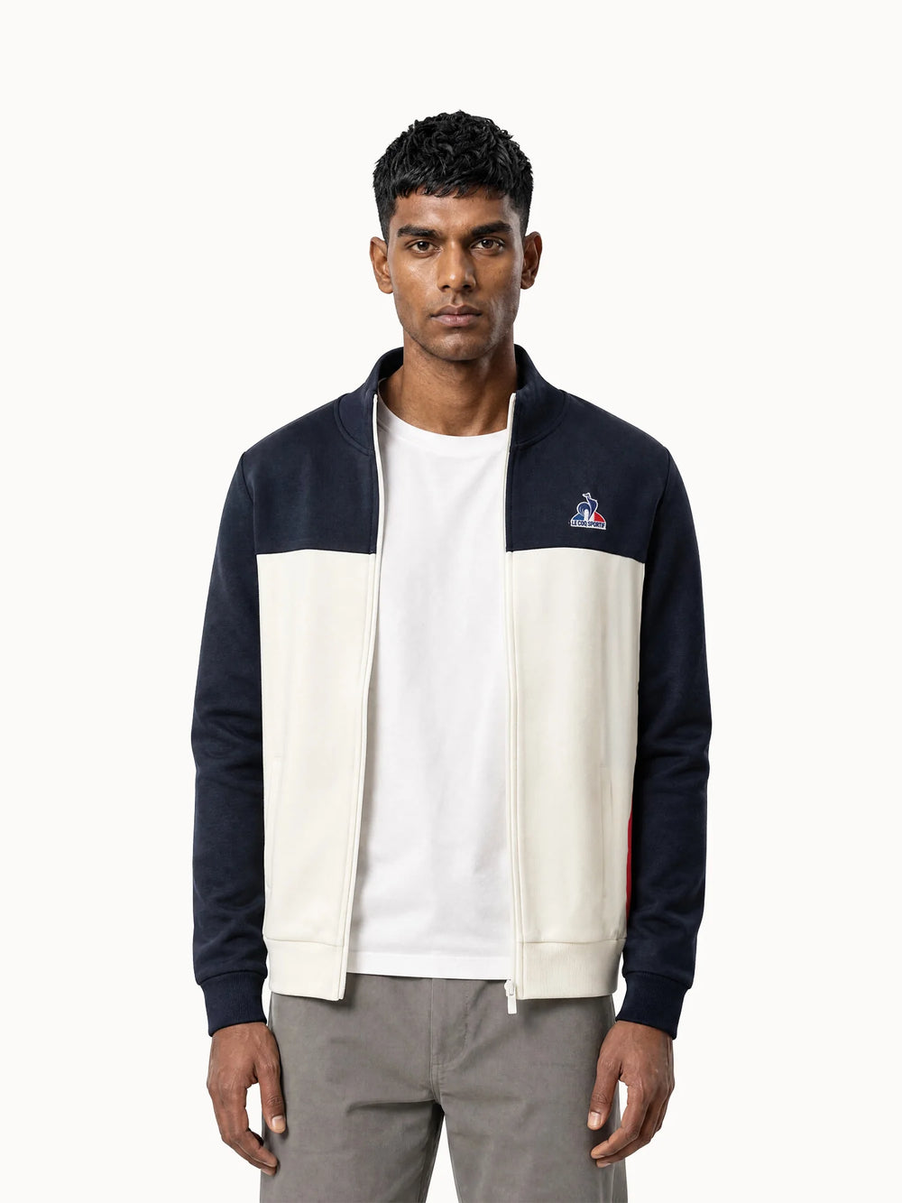 Світшот чоловічий Le Coq Sportif Tricolore Zip