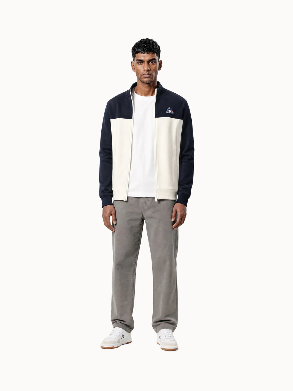 Світшот чоловічий Le Coq Sportif Tricolore Zip