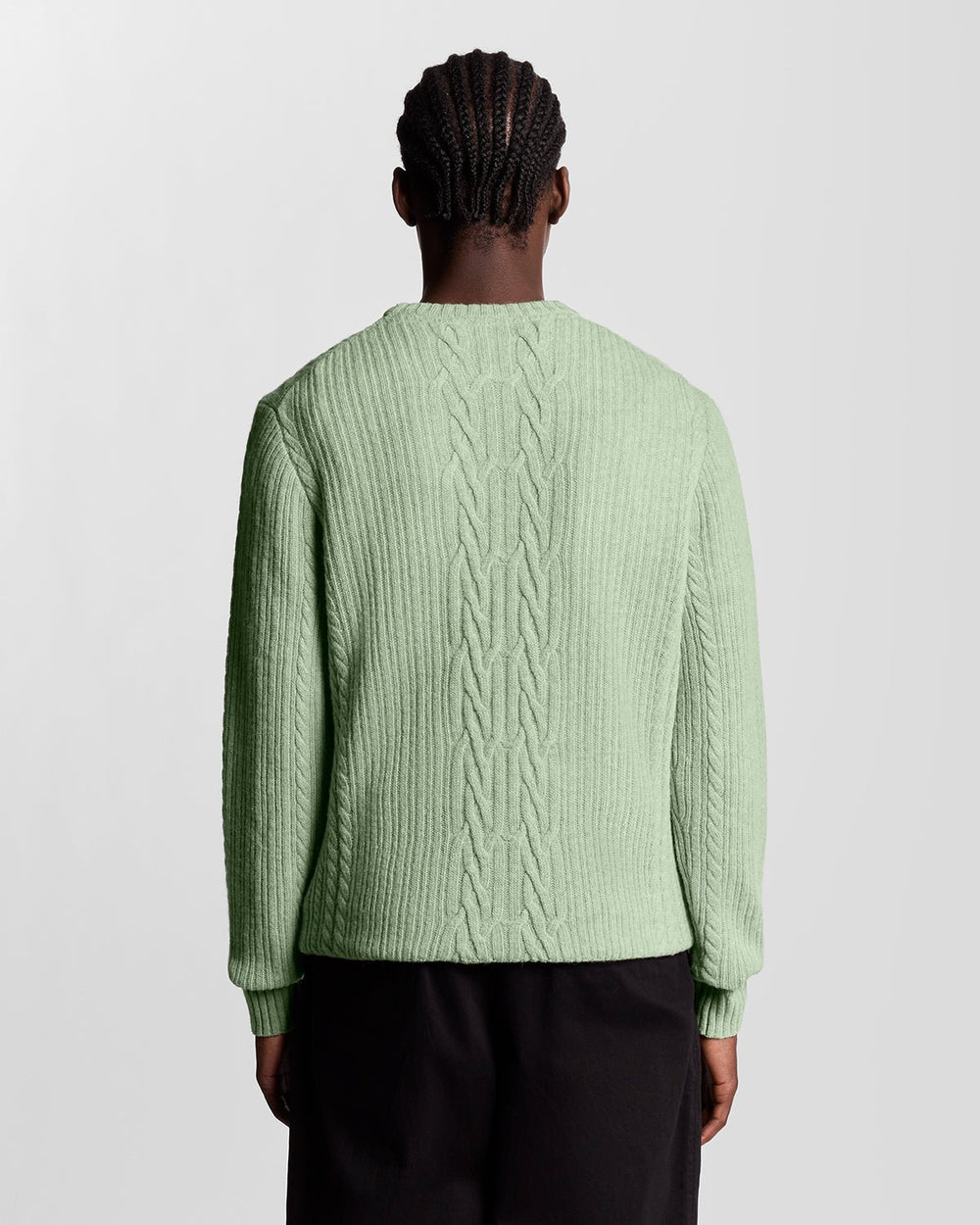 Светр чоловічий Lyle & Scott з косами
