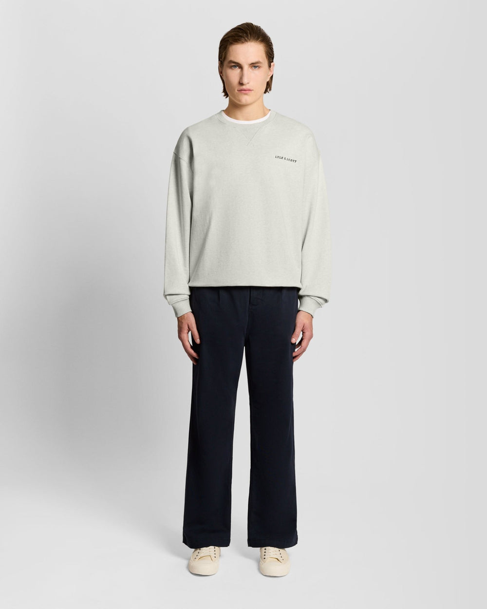 Світшот чоловічий Lyle & Scott Heavyweight Script