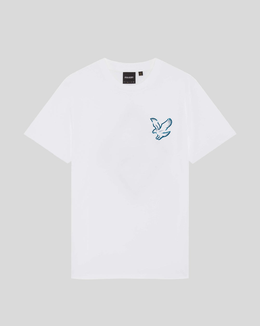 Футболка чоловіча Lyle & Scott з принтом на спині