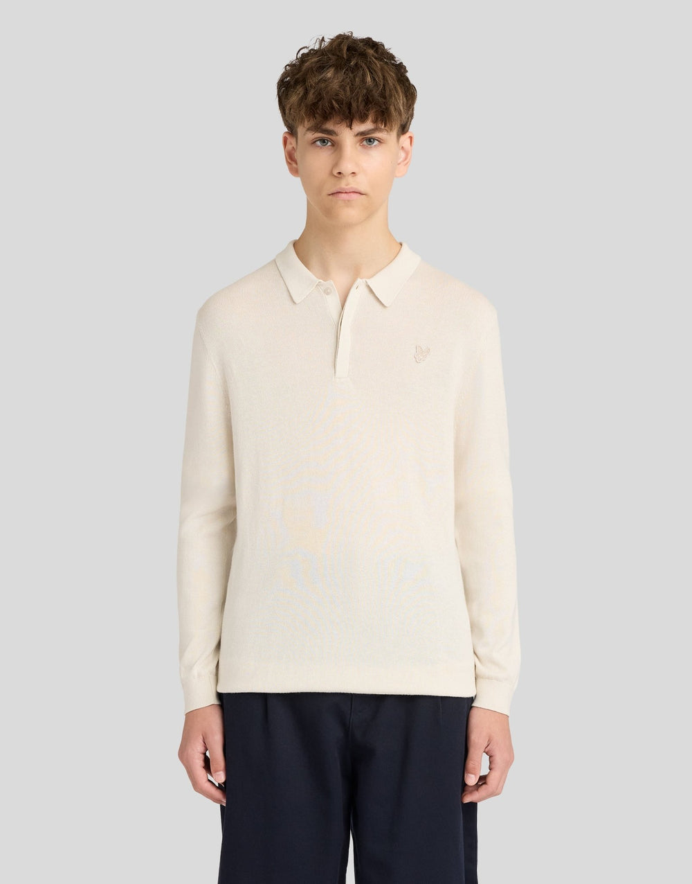 Поло дитяче Lyle & Scott з довгим рукавом