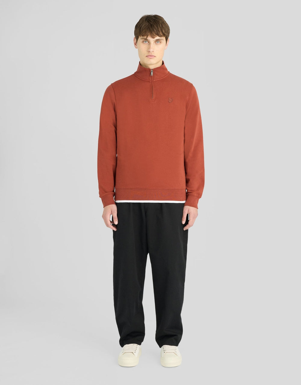 Світшот чоловічий Lyle & Scott на блискавці 1/4