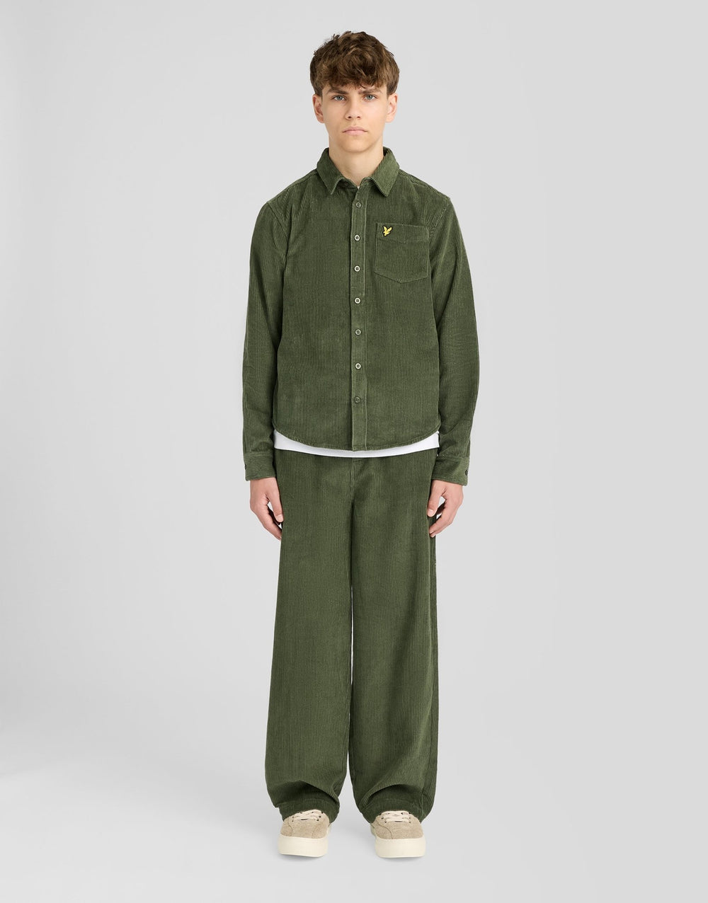 Сорочка дитяча Lyle & Scott вельветова